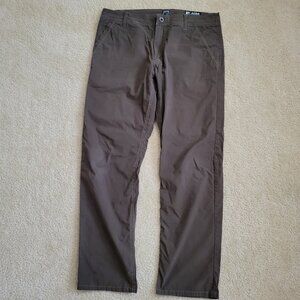 Kühl  Born In The Mountains Brown Pants VTG. PATINA DYE Mens Sz. 36X32 Hiking